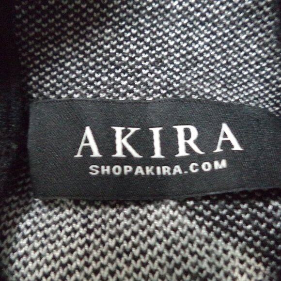 AKIRA Sunglasses Red Lips Lady mock neck knit sweater top Size Sz Medium Md M - Picture 16 of 16